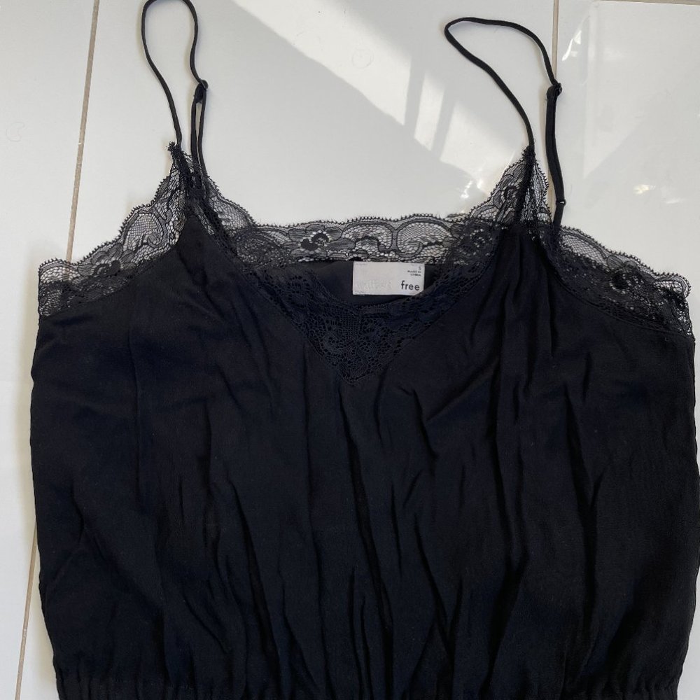 Aritzia Lace Crop Top